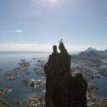 Escaladas en las Islas Lofoten, Noruega.