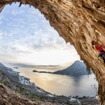 Kalymnos, Grecia. Escalada en roca.