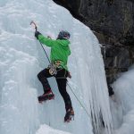 Escalada en Hielo en Cogne. Valle Aosta, Alpes italianos