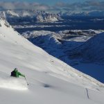 Fiordos de Sunnmøre, Noruega. Esquí de  Montaña.