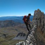 Escalada en Peña Santa de Castilla. Sur clásica