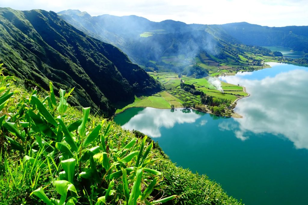 Paisaje de las Islas Azores