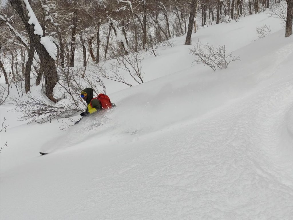 ¡Powder! No hay nada como la sensación de deslizarse por la nieve virgen de Japón.