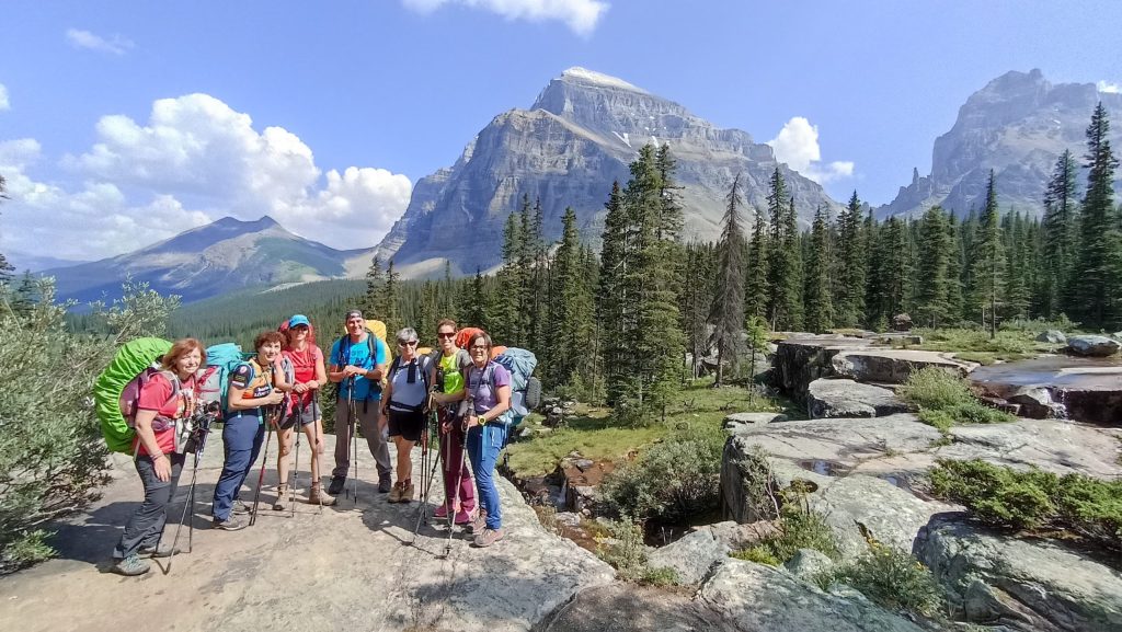 Trekking en las Rocosas de Canadá