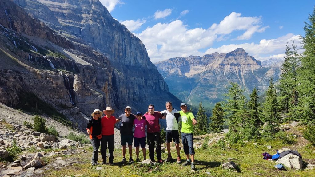 Trekking en las Rocosas de Canadá