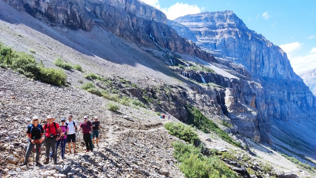 Trekking en las Rocosas de Canadá