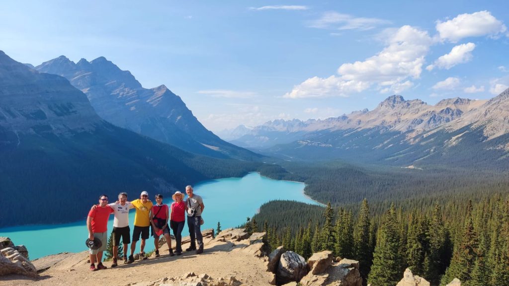 Trekking en las Rocosas de Canadá