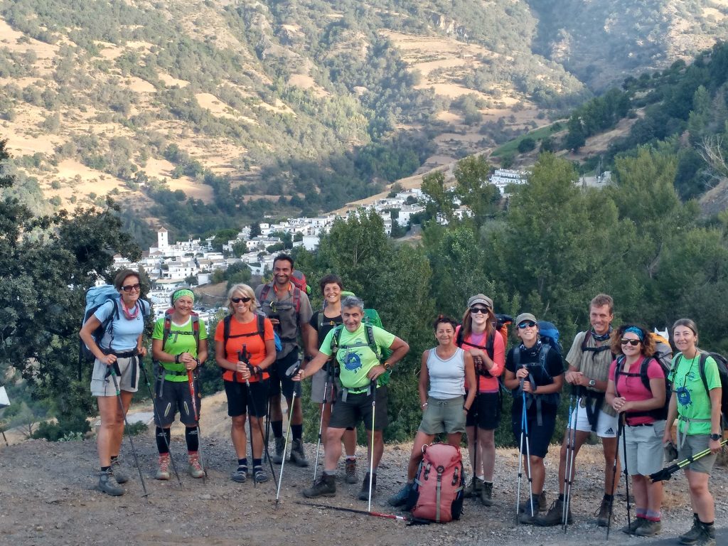 Senderismo en otoño en SIerra Nevada