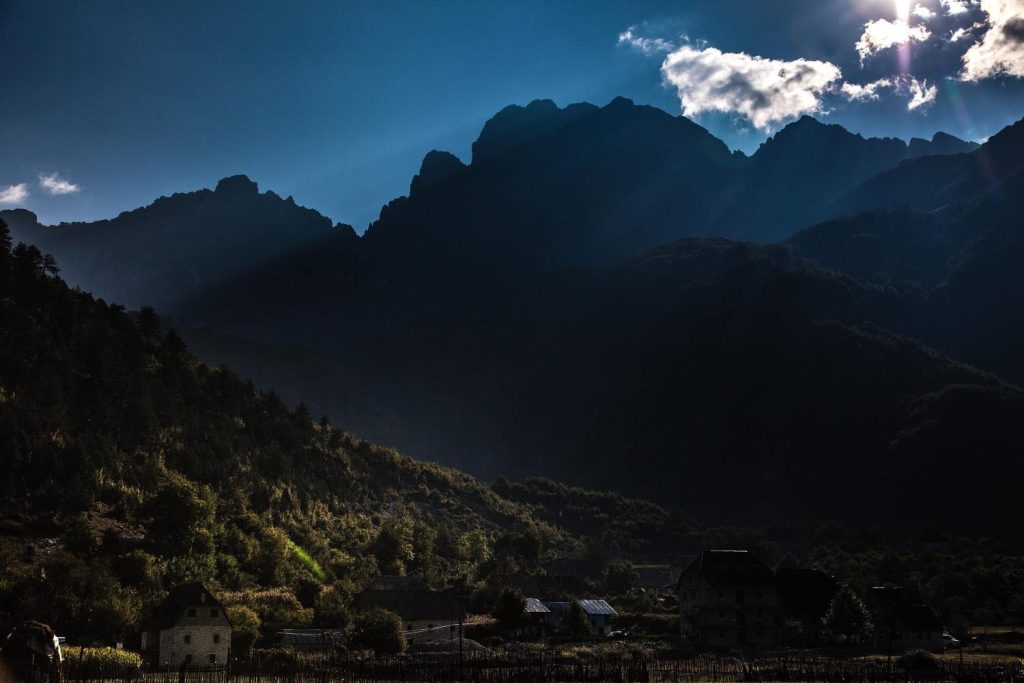 Montañas de Albania