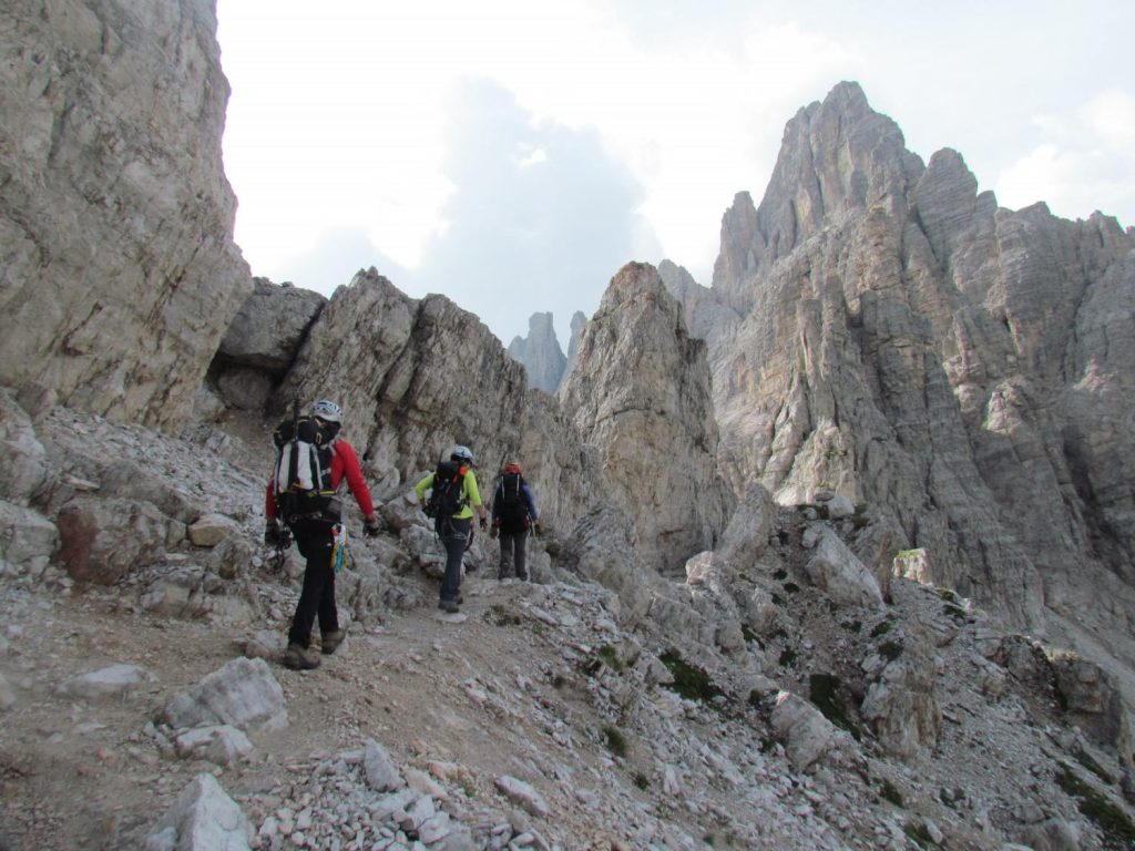 Rutas por los Alpes italianos: vías ferratas en Dolomitas