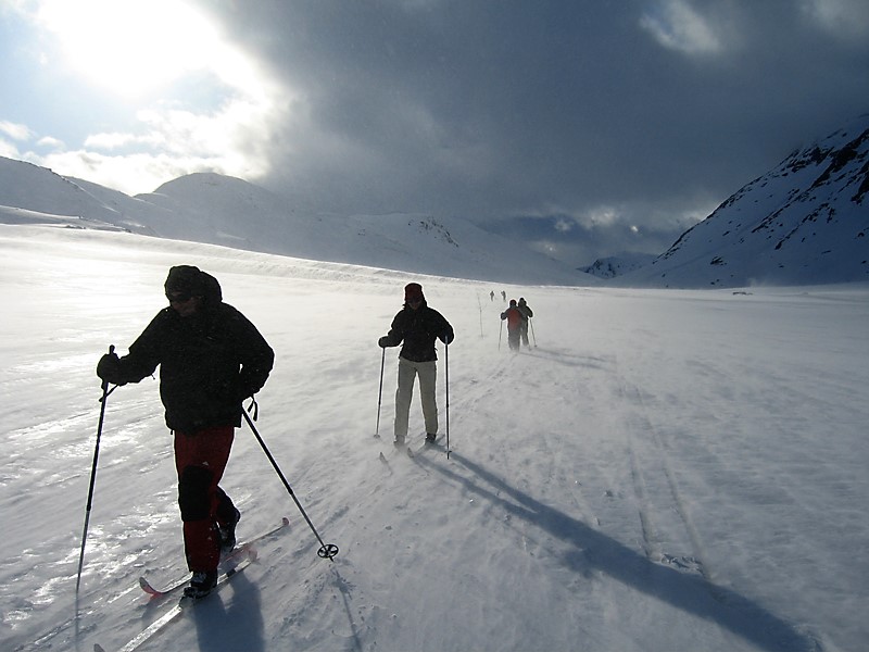 Esquí de fondo en Jotunheimen, Noruega