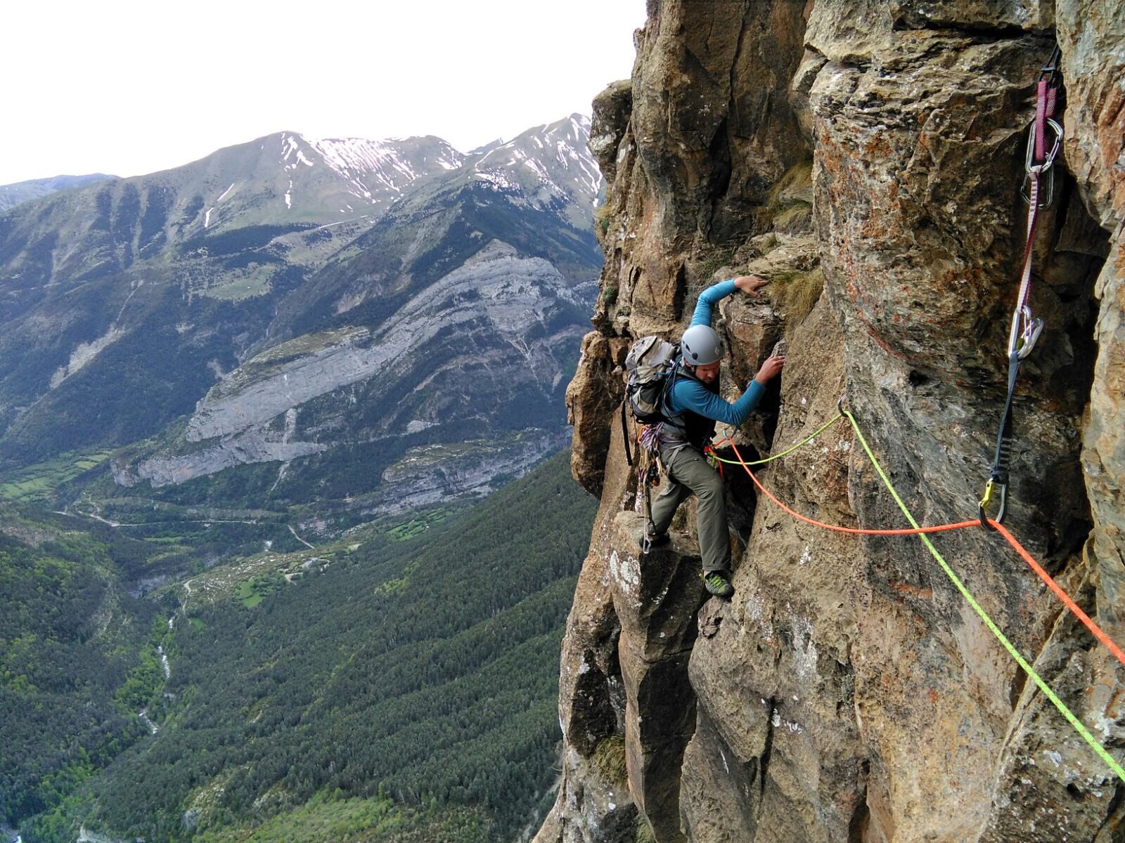 Escaladas en Ordesa. Tozal del Mallo y Gallinero