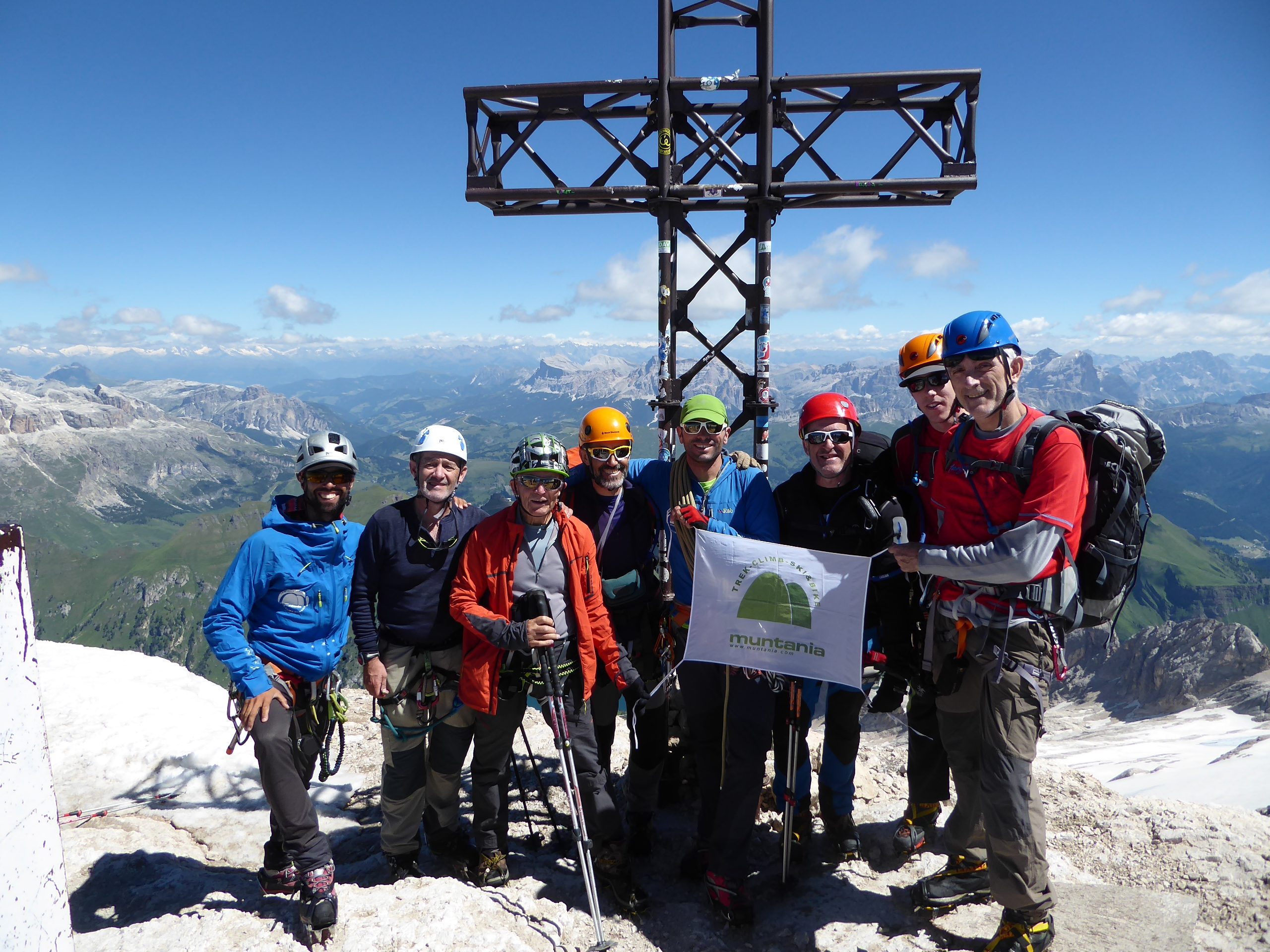 Alta Vía 2, Dolomitas. Ascenso a la Marmolada