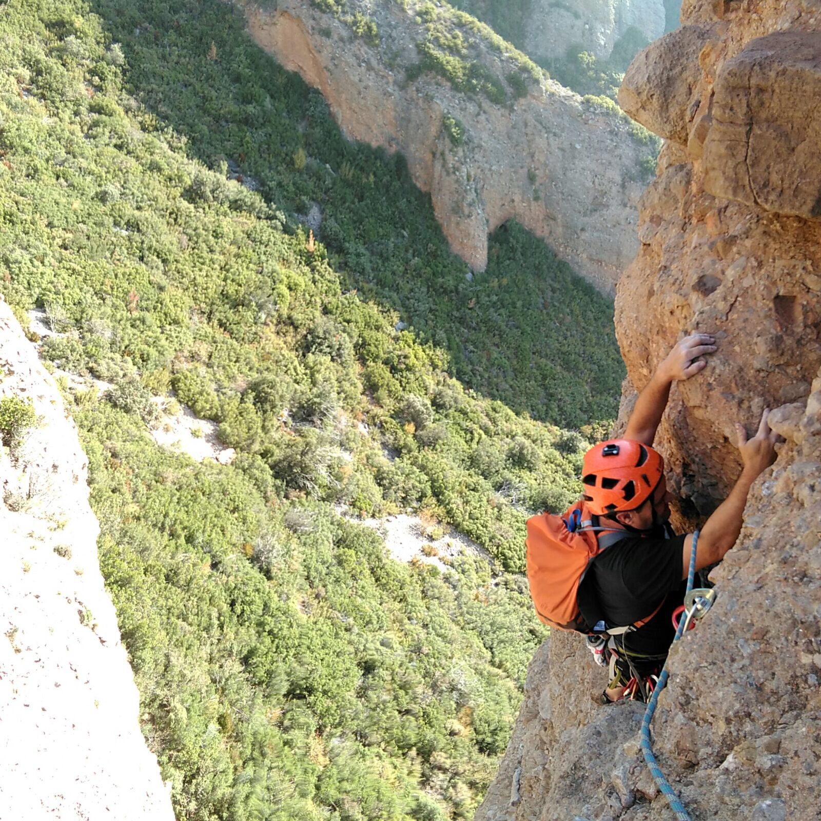 Escaladas en Riglos. El Puro y Galletas al Fire