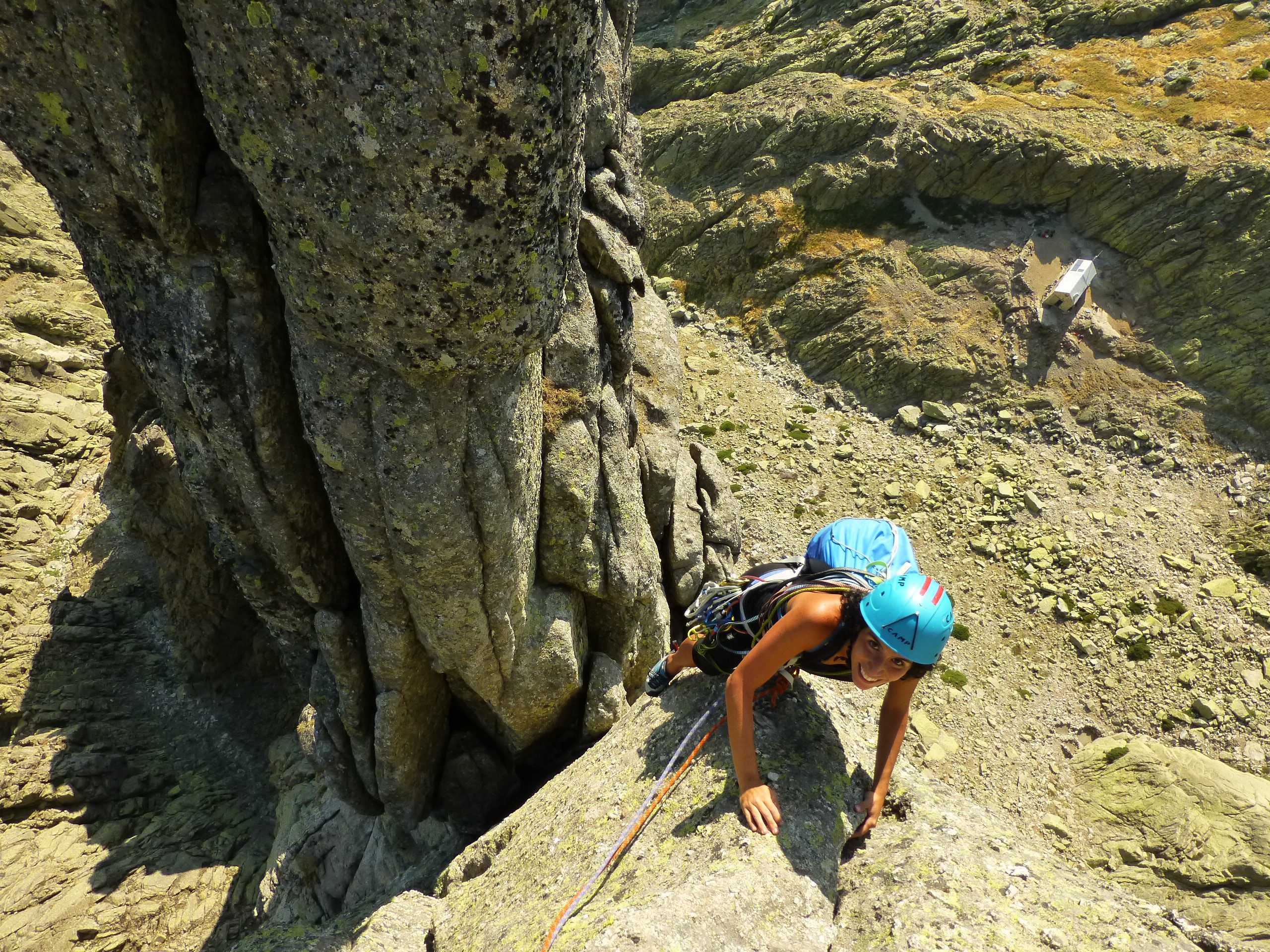 Escalada en Galayos, Gredos. Aguja Negra y Sur del Torreón