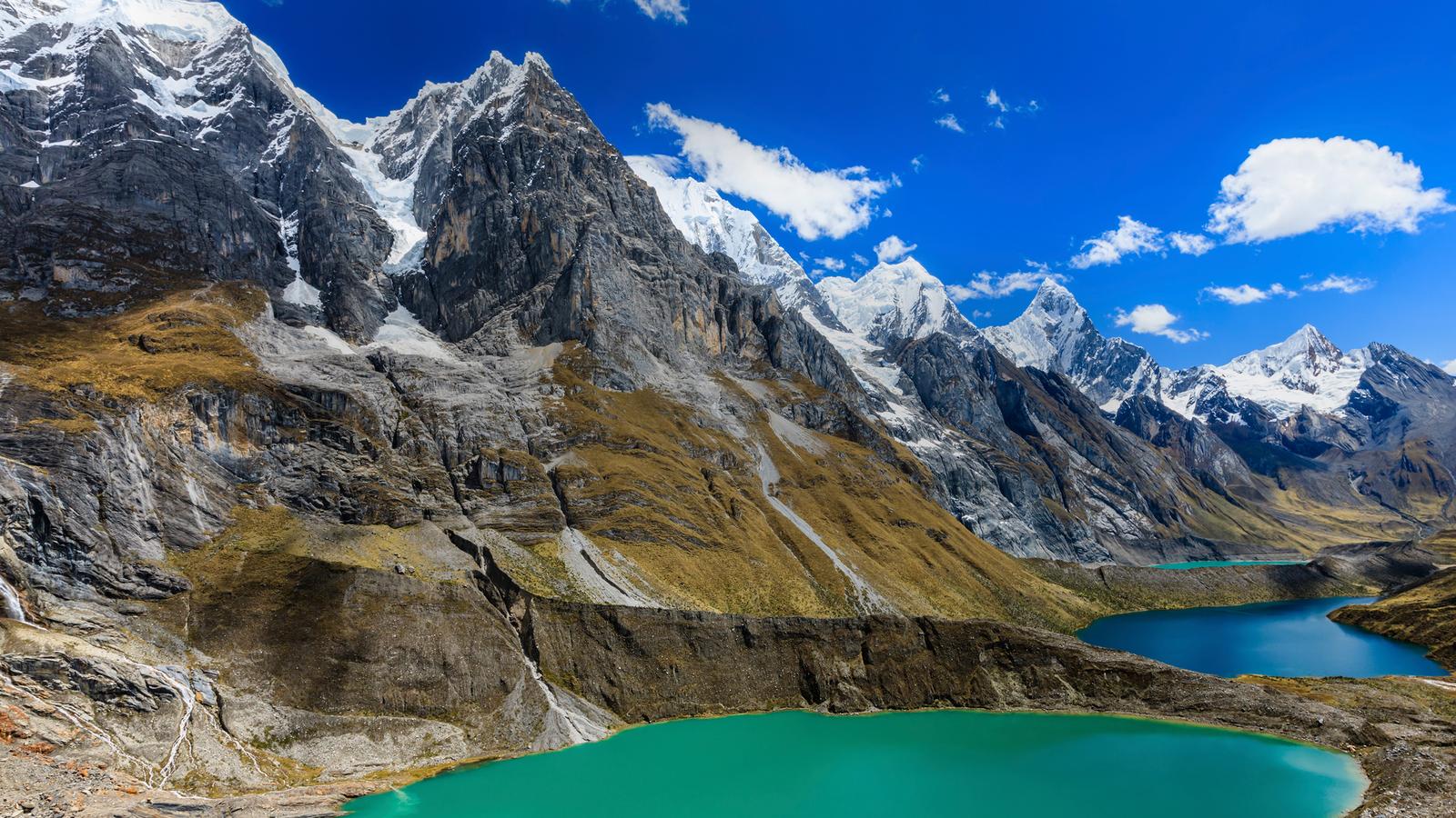 Trekking del Huayhuash. Variante Paso Rasac-Siula Grande. Perú.