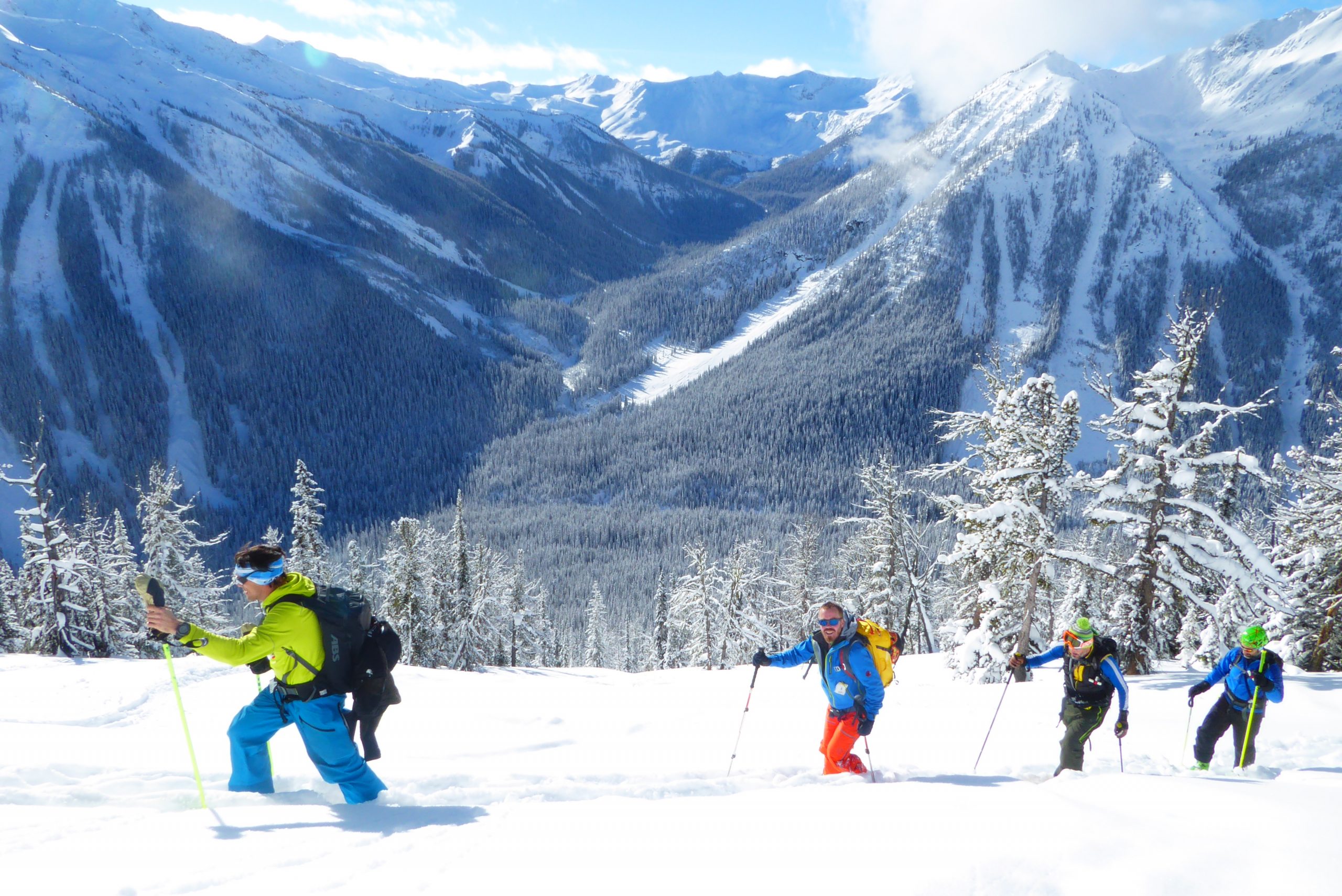 Freeride en Canadá. British Columbia. Selkirk y Purcell Mountains