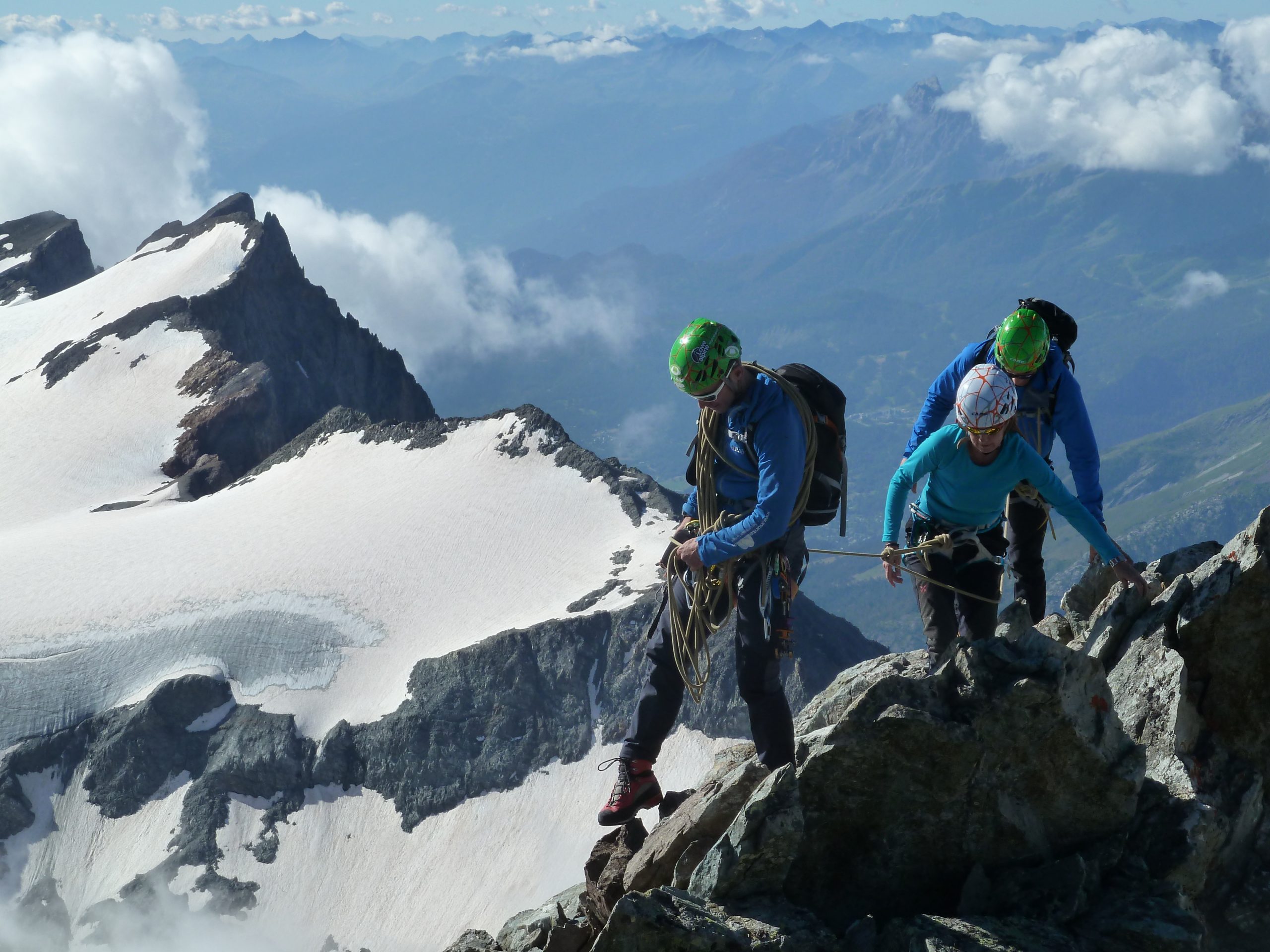 Ecrins, alpinismo fácil en los Alpes