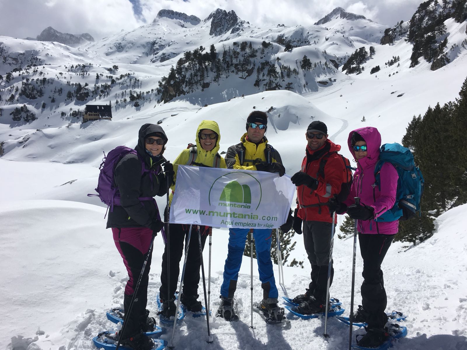 Ascensiones con raquetas de nieve en el Vall d´Arán