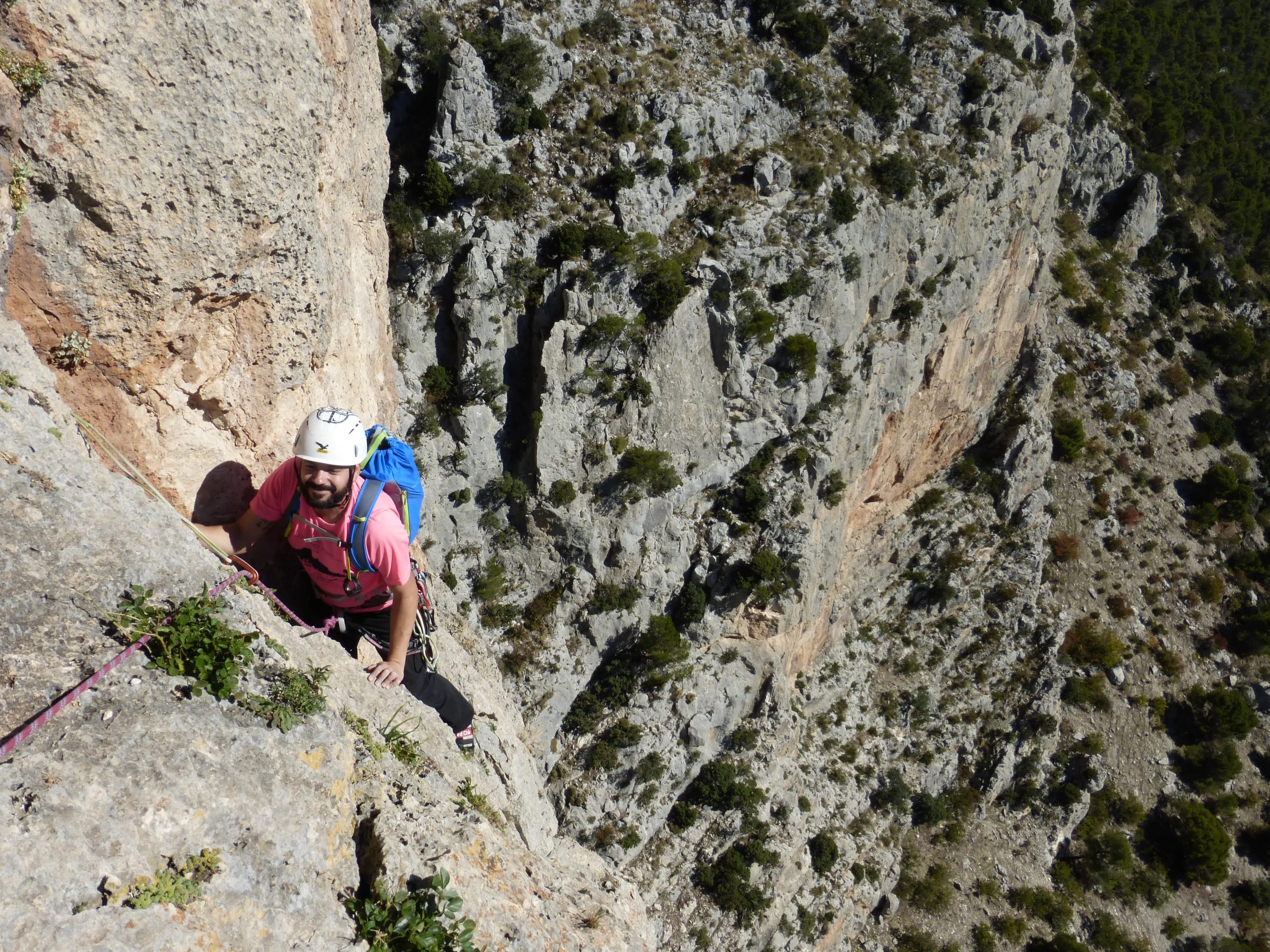 Escalada en Jaén. Tajo de las Alcandoras y Castillo de Santa Catalina