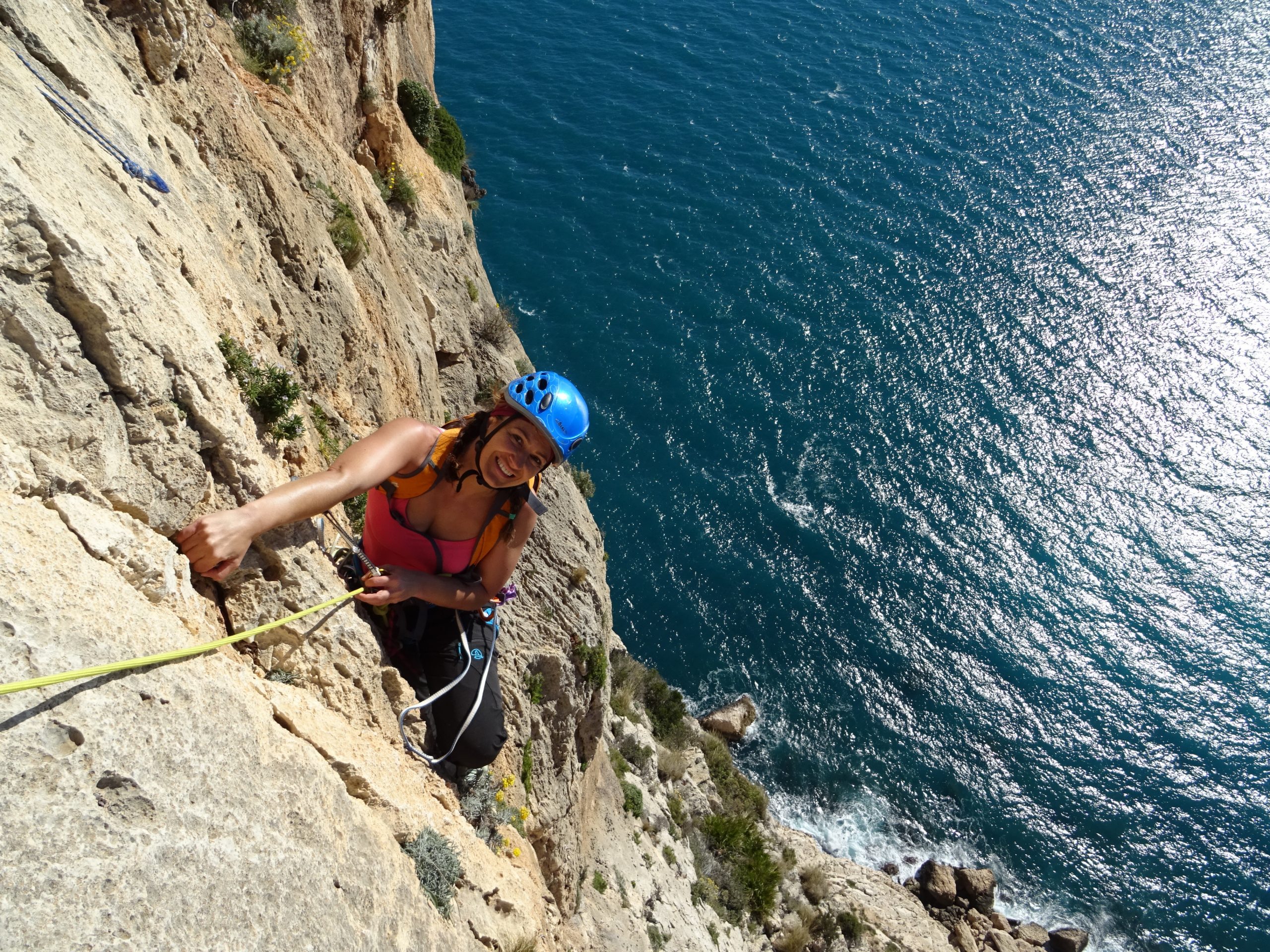 Escaladas en Levante. Cresta de Bernia y Valencianos al Peñón de Ifach