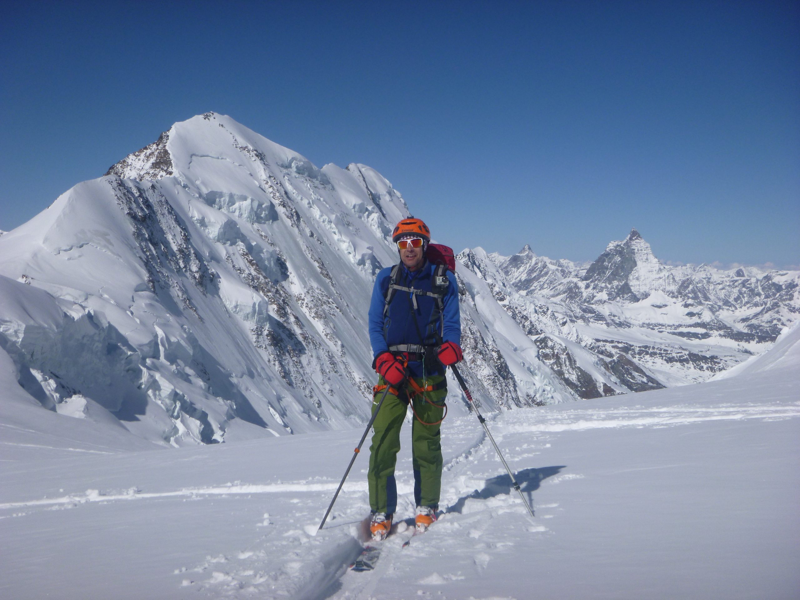 Tour de los Lyskam. Ascenso al Monte Rosa