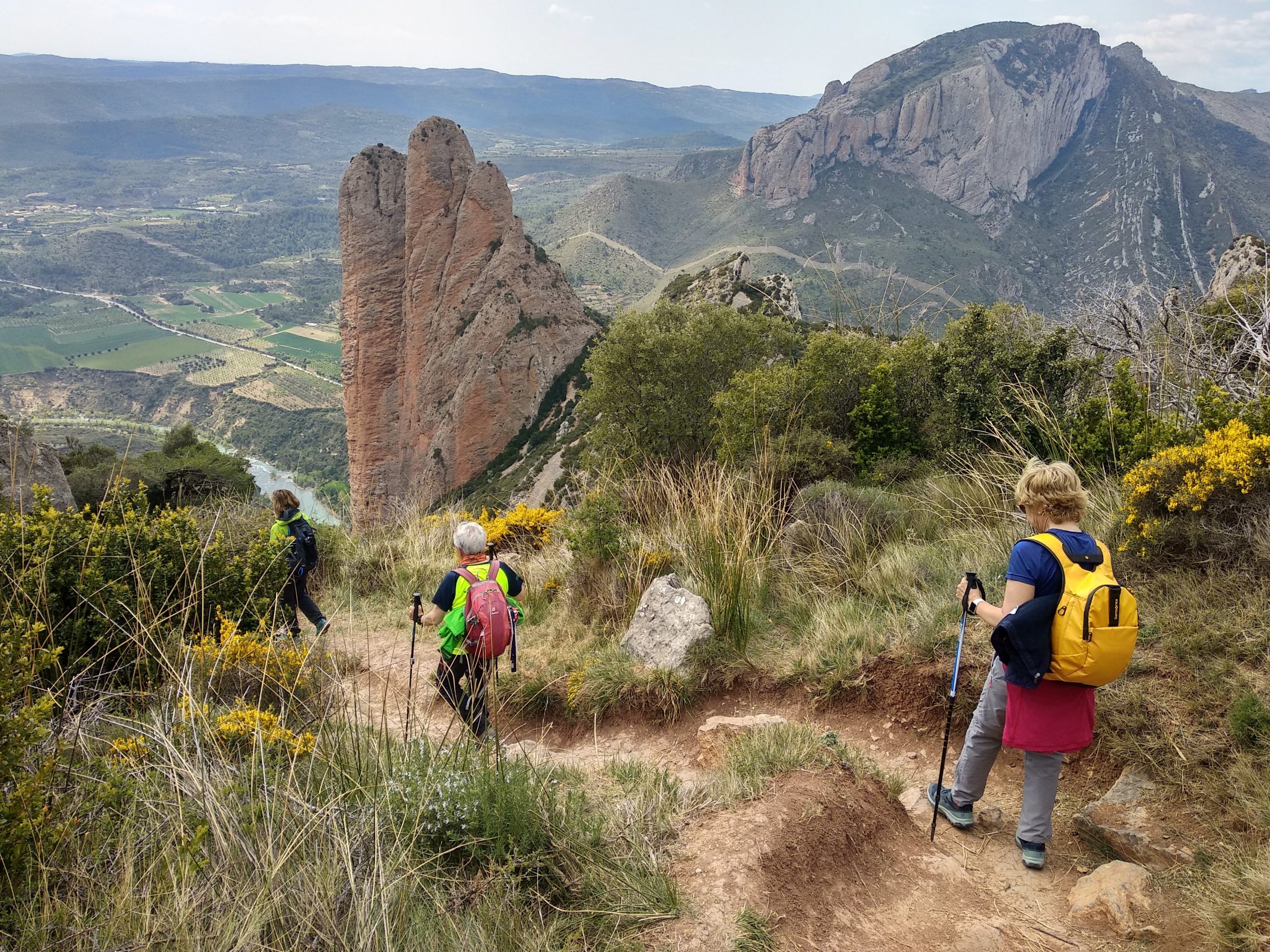 Senderismo en el Parque Natural de la Sierra de Guara y Prepirineo de Huesca. Pequeñas joyas del Prepirineo.