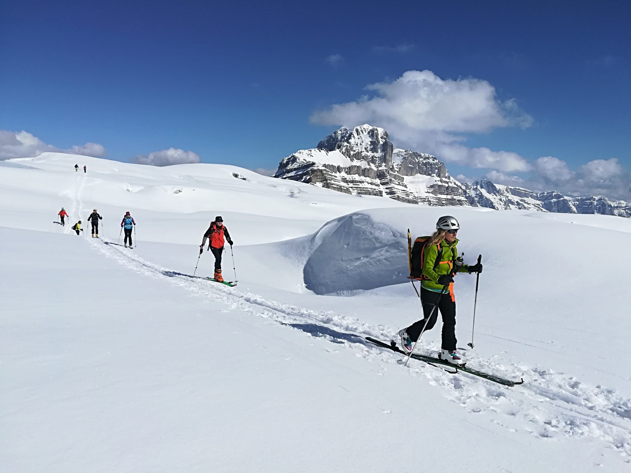 Dolomitas de Brenta y Adamello. Esquí de Montaña