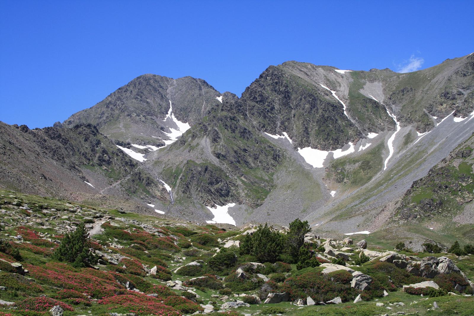 Ascensiones en la Cerdaña. Puigpedrós, Carlit, Puigmal y Pedraforca