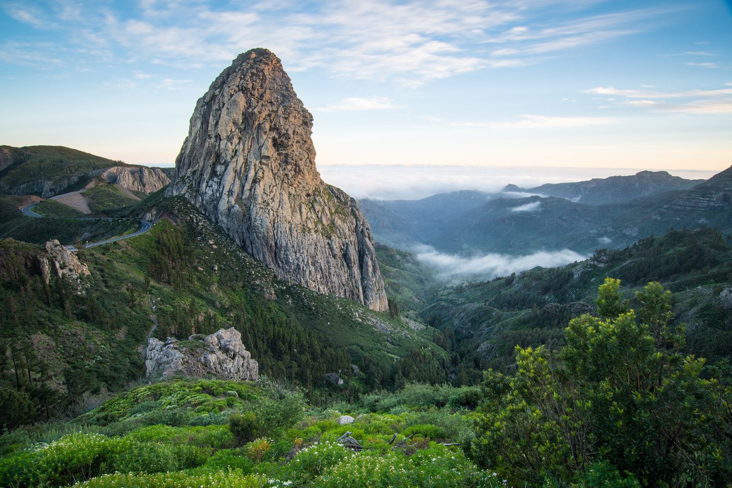 Senderismo suave en la Gomera y Tenerife. Islas Canarias