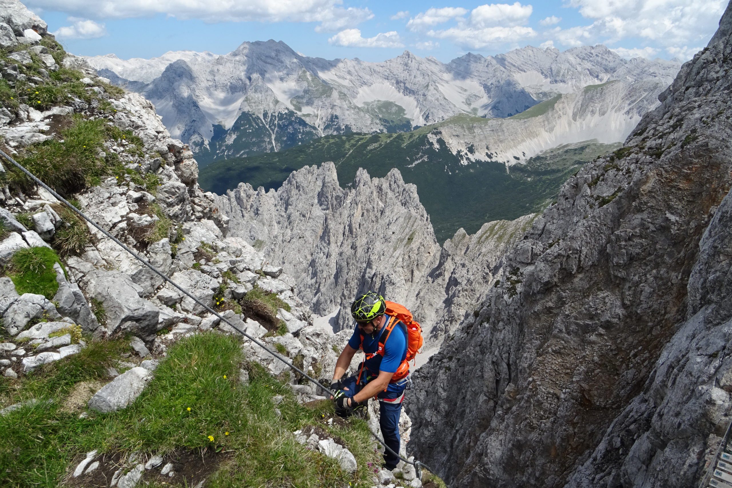 Ferratas. Ascenso al Zugspitze. Alpes alemanes y austriacos