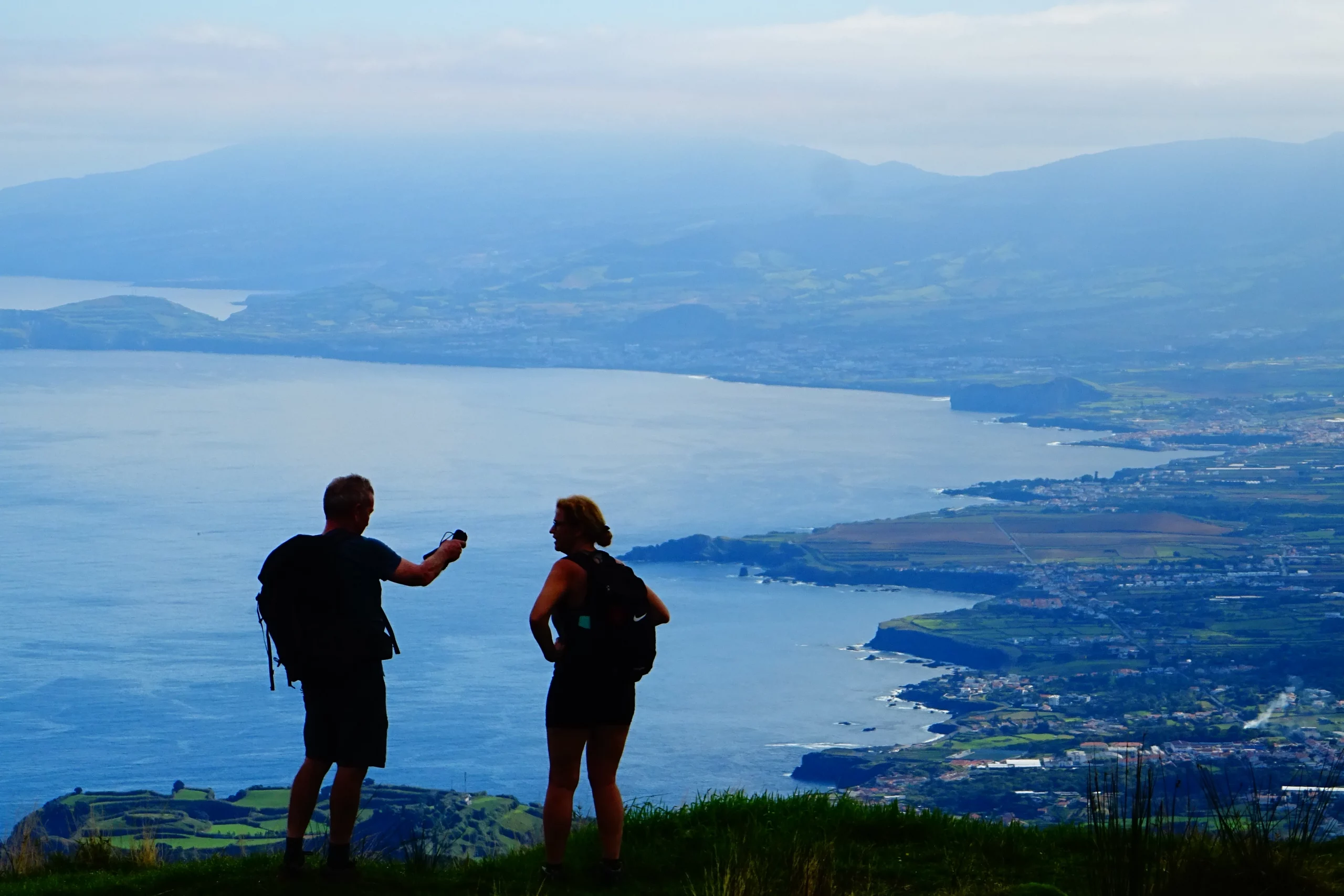 Senderismo en las Azores. Isla de São Miguel