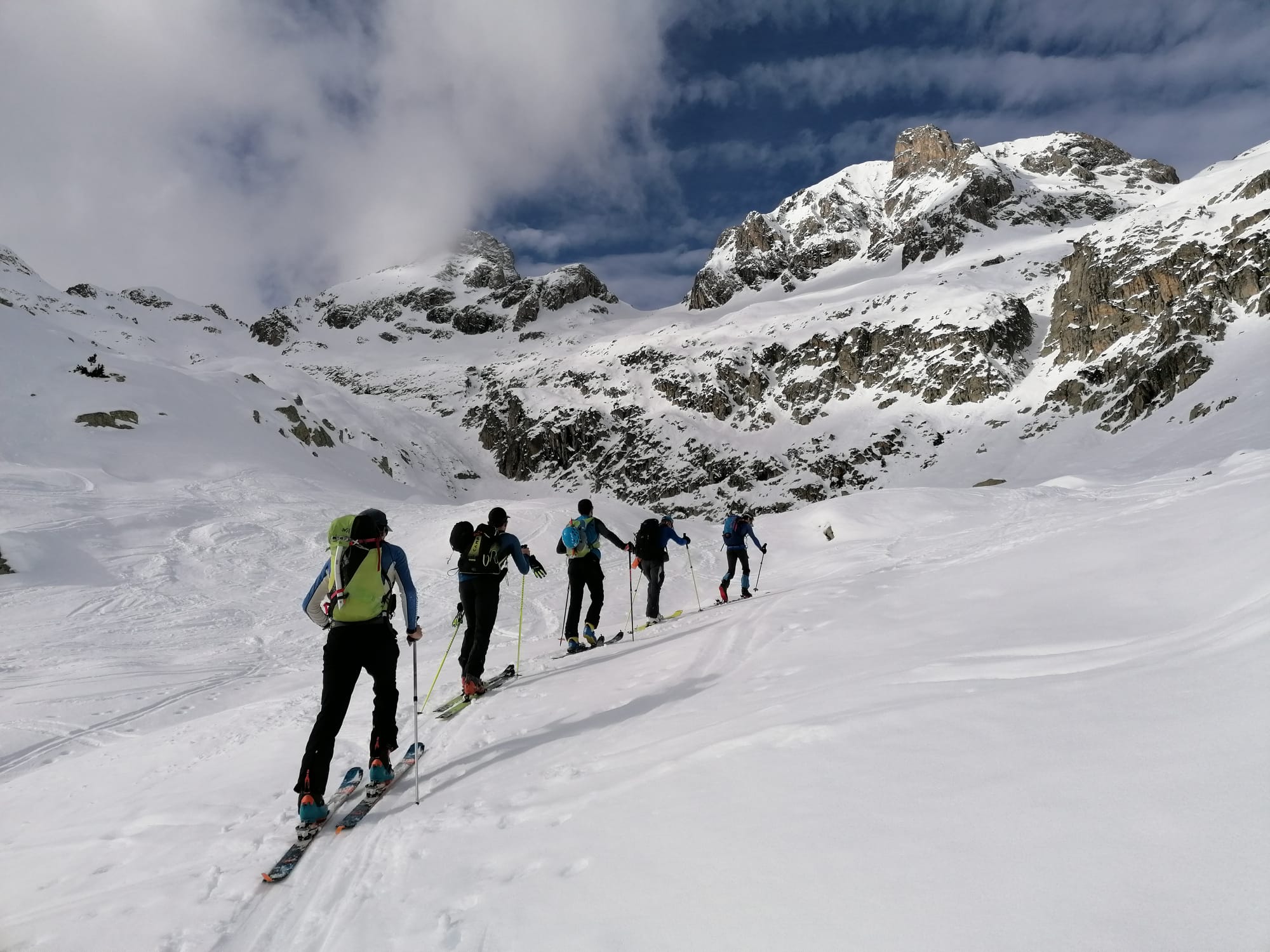 Ascensiones con esquís de montaña en el Valle de Tena