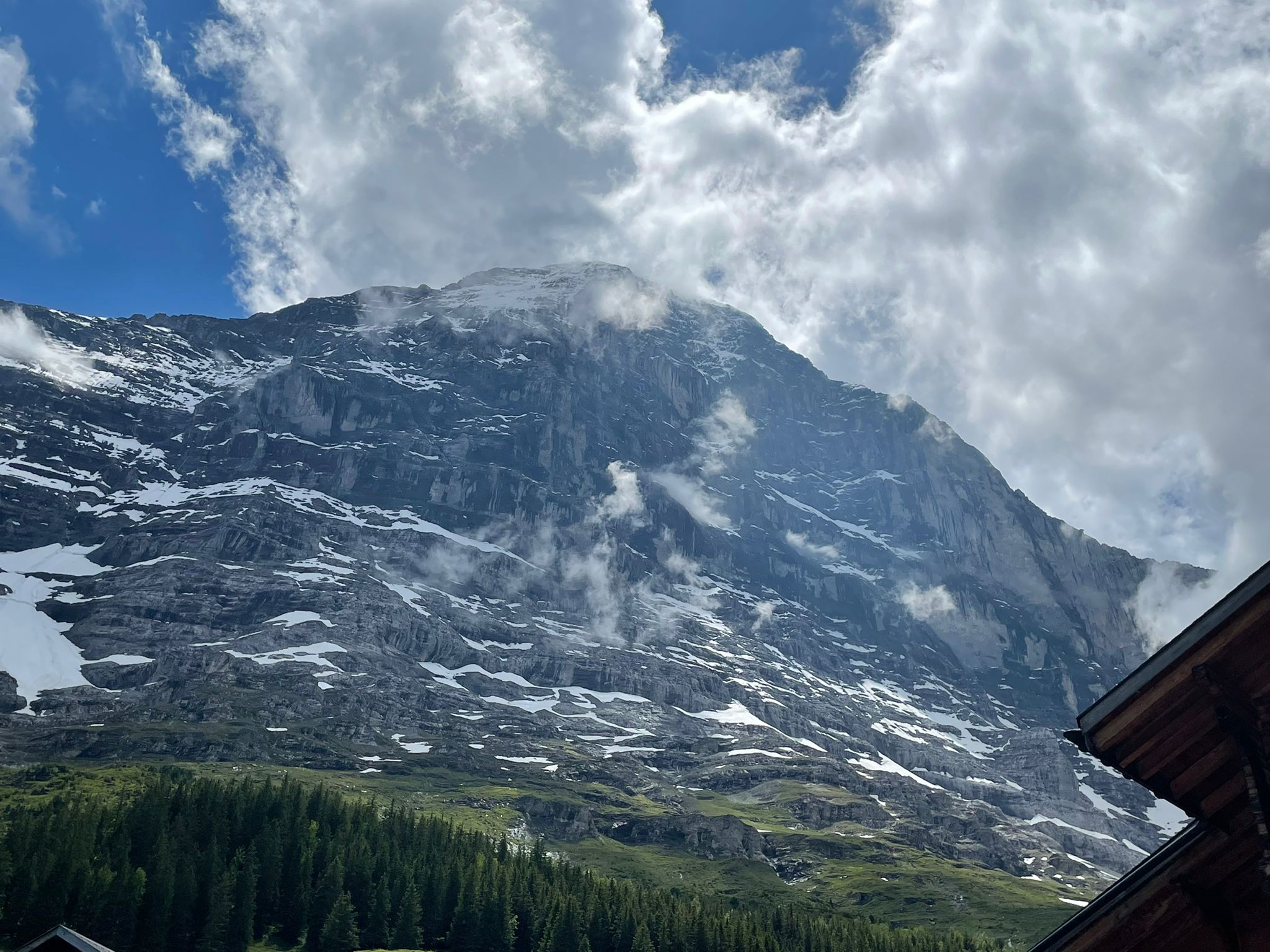 Eiger. Arista Mittelegi