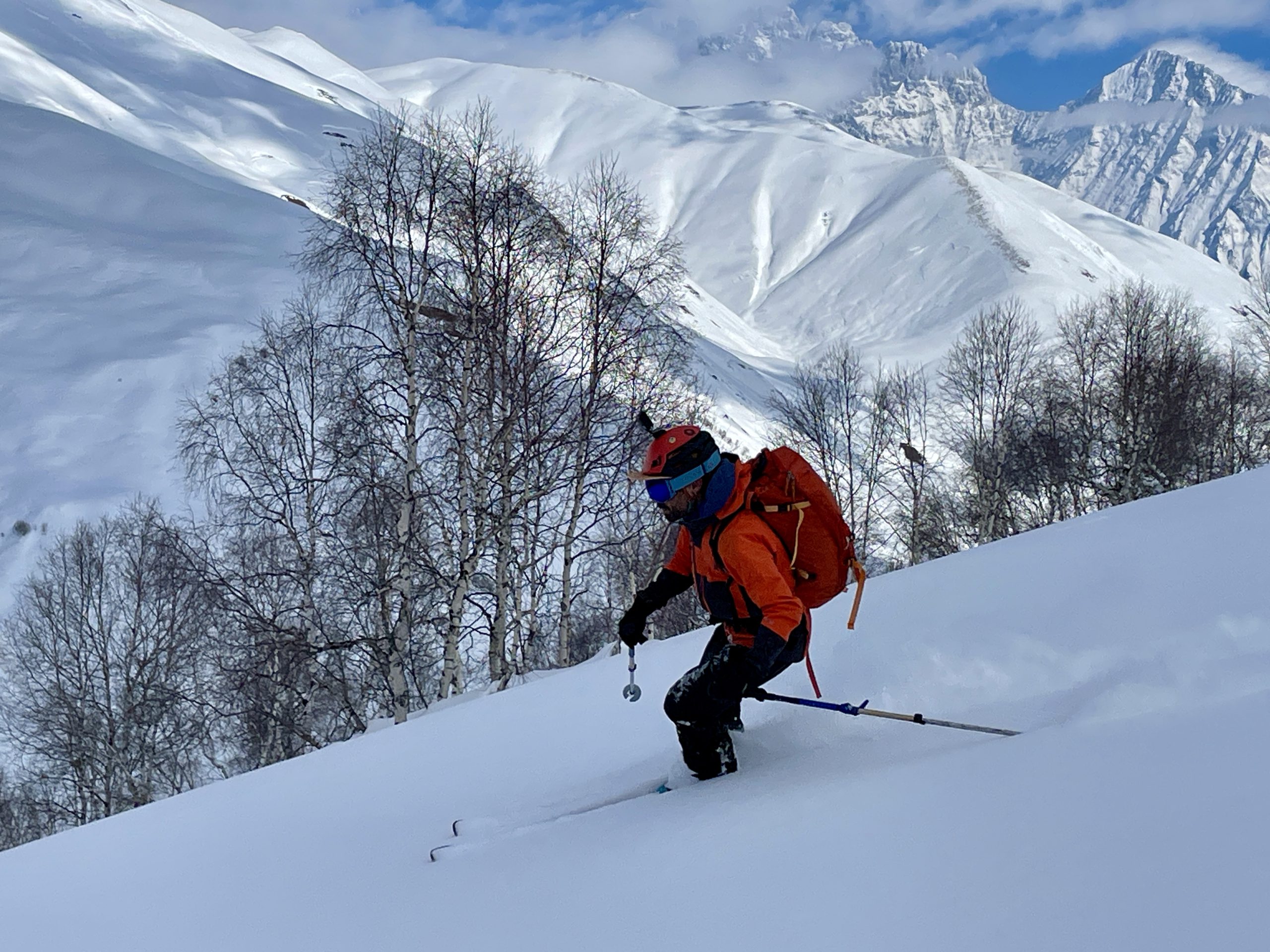 Georgia. Esquí de montaña en Svaneti