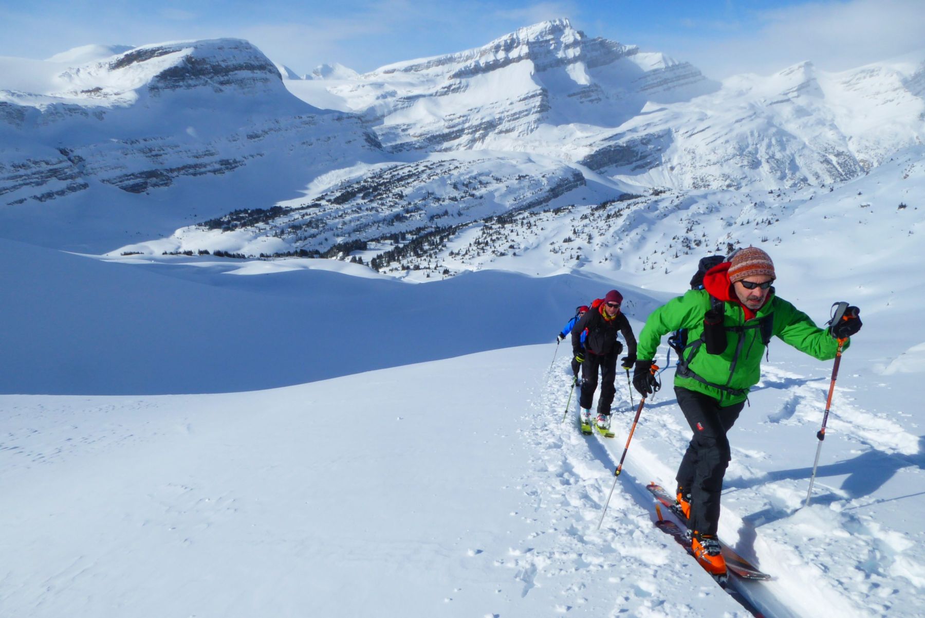 Canadá. Travesía del Wapta Icefield