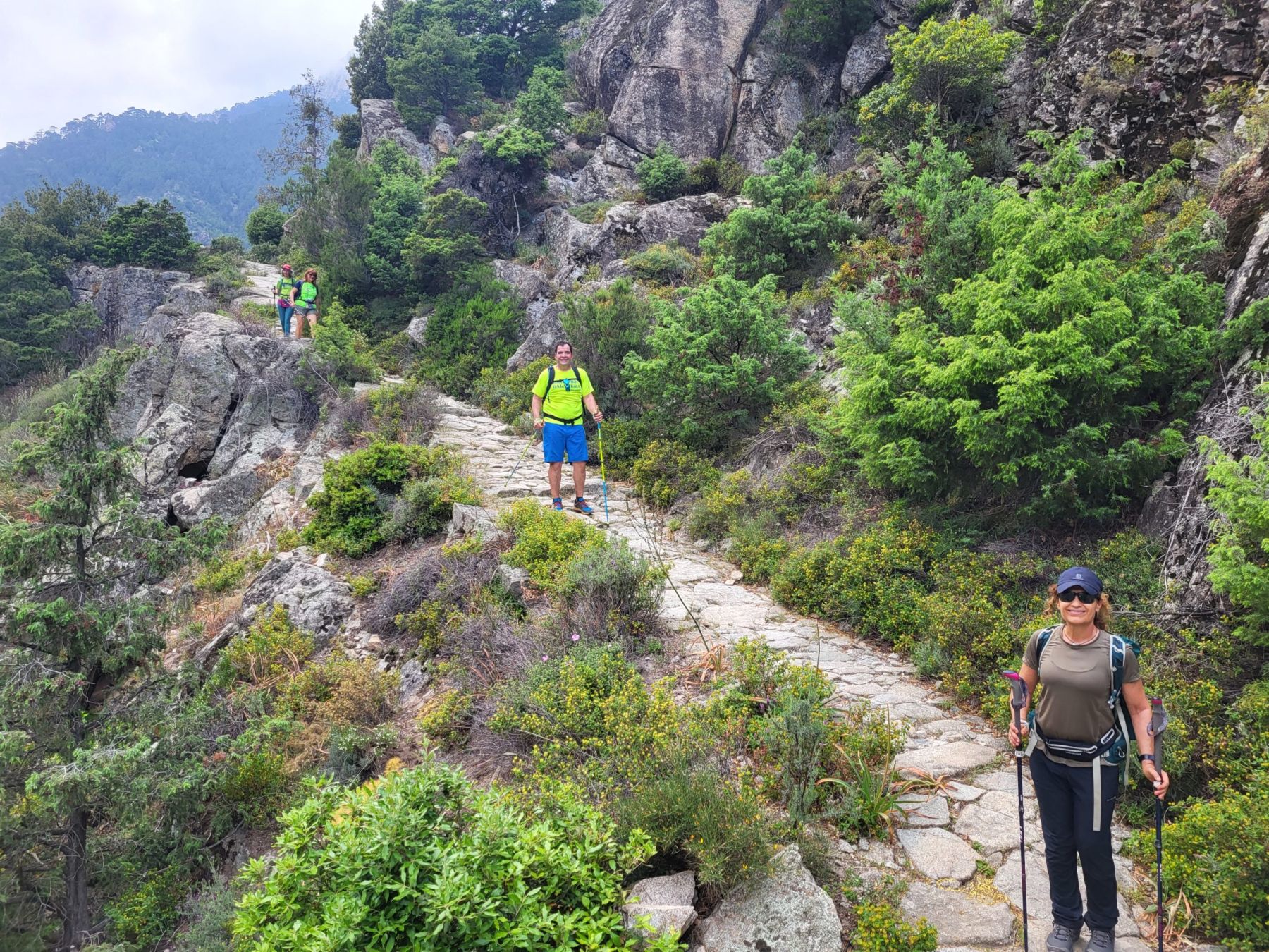 Montañas de Córcega.