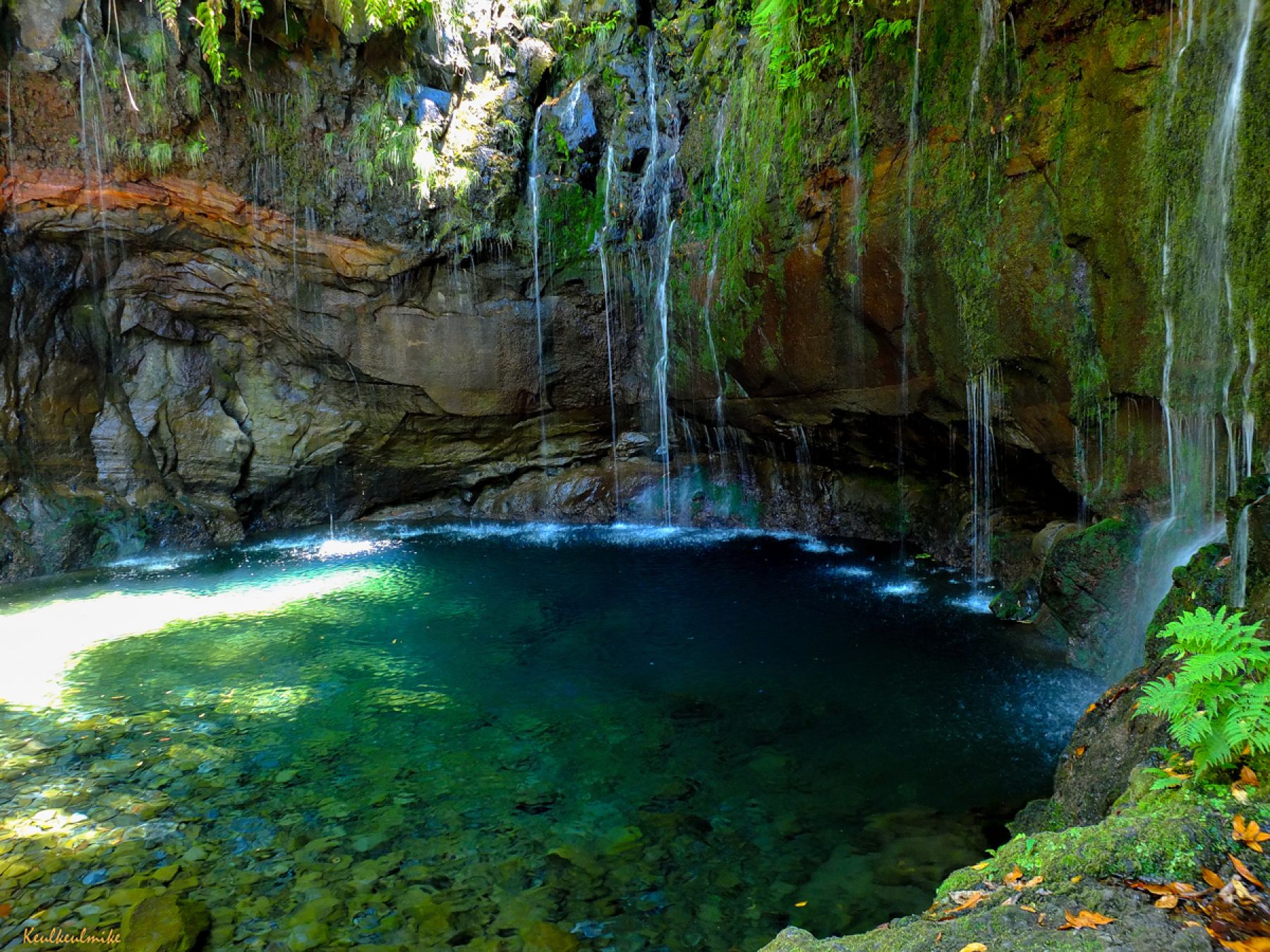 Senderismo en Madeira. Portugal