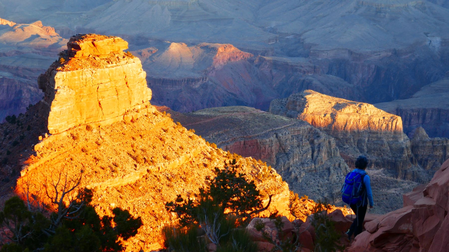 Trekking en Yosemite, Grand Canyon, Zion y Bryce Canyon National Parks. EEUU