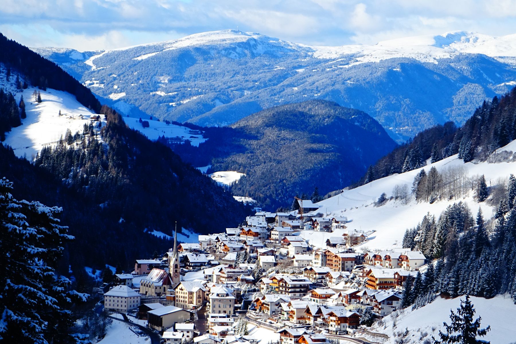 Esquí Safari en las Dolomitas. Dolomiti Superski