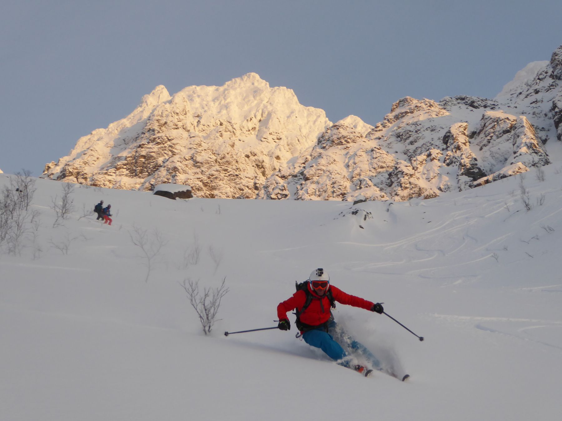 Alpes de Lyngen: esquí en el círculo polar ártico