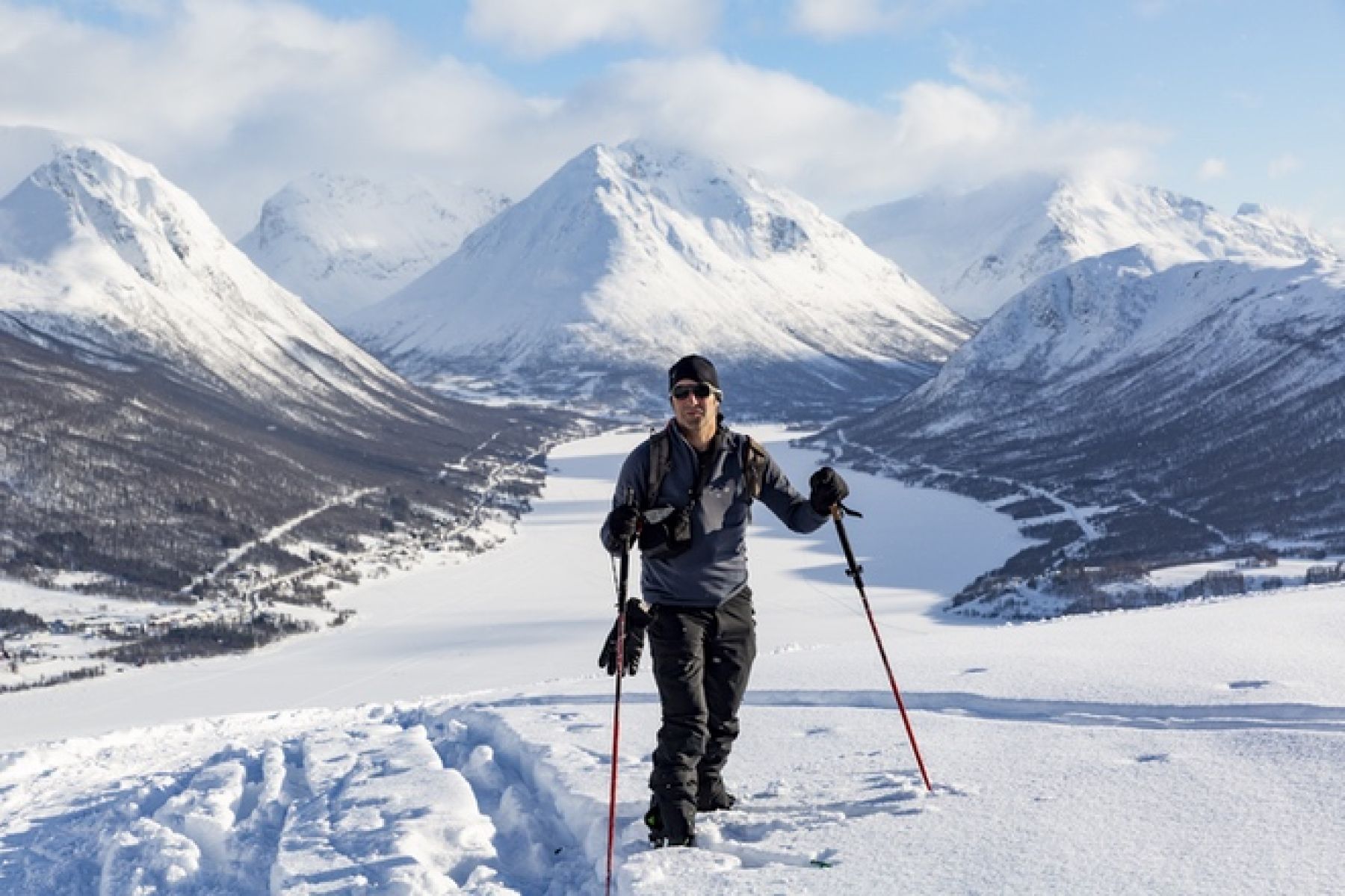 Alpes de Lyngen: esquí en el círculo polar ártico