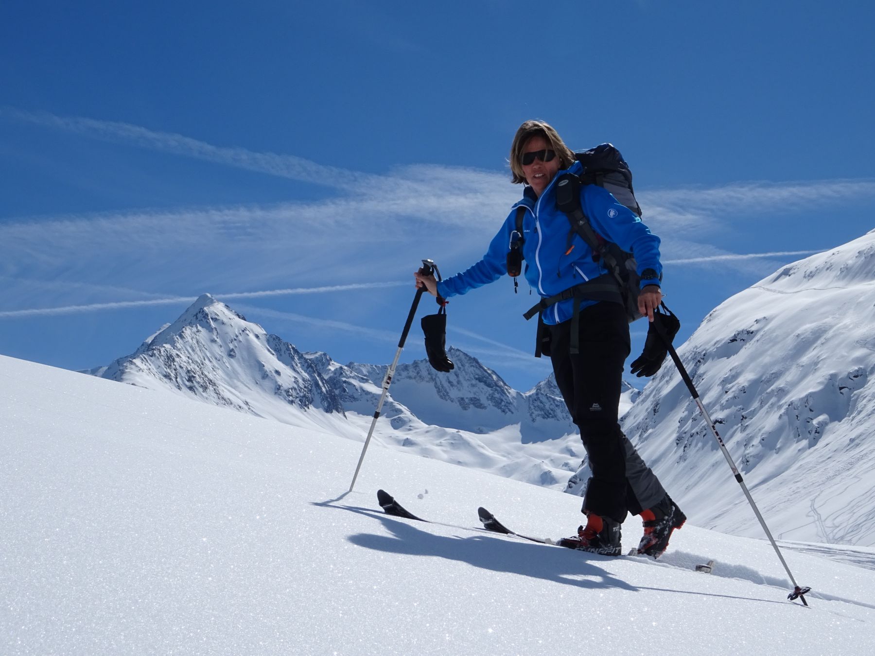 Ötztal. Alta Ruta de Esquí de montaña en Tirol, Austria.