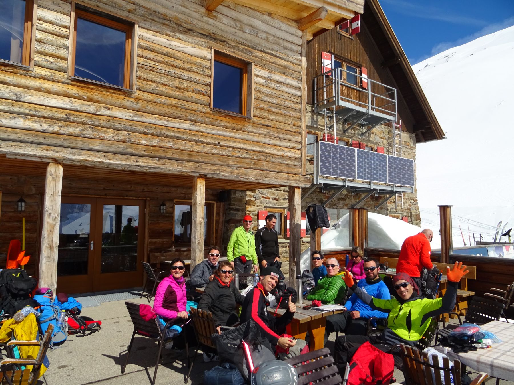 Ötztal. Alta Ruta de Esquí de montaña en Tirol, Austria.