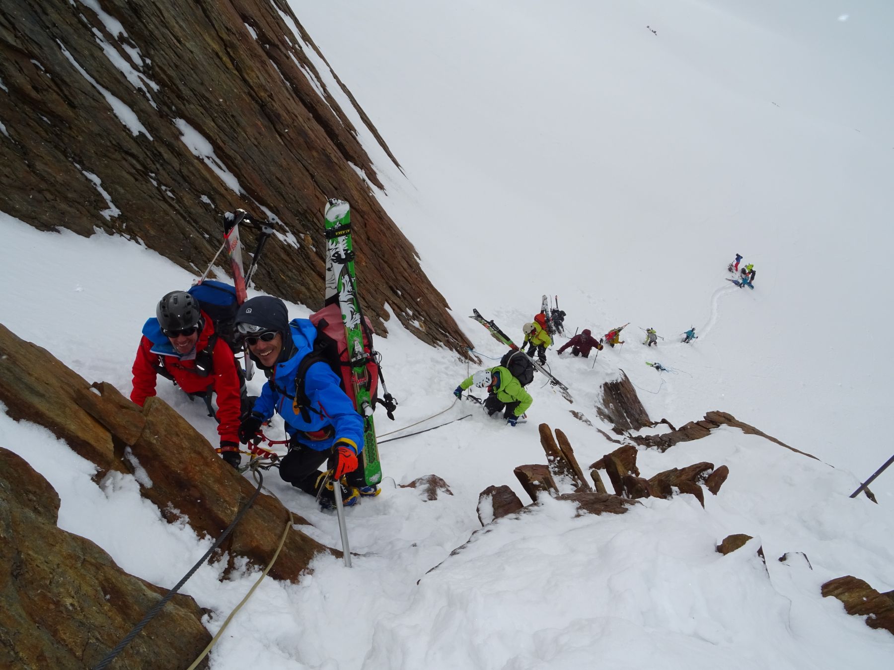 Ötztal. Alta Ruta de Esquí de montaña en Tirol, Austria.