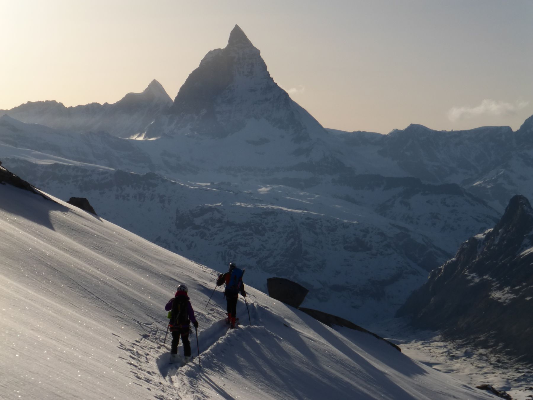 Travesía Saas Fee-Monte Rosa-Zermatt. Esquí de montaña