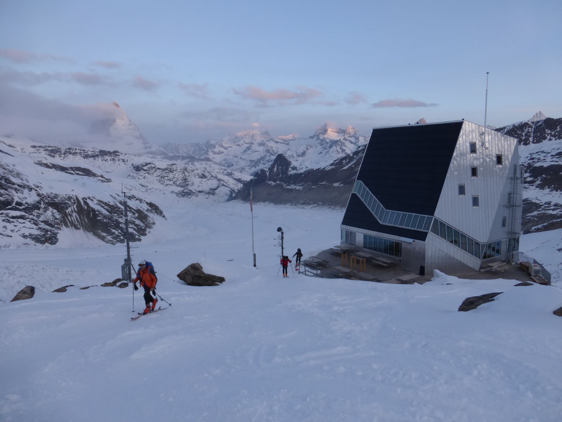 Travesía Saas Fee-Monte Rosa-Zermatt. Esquí de montaña