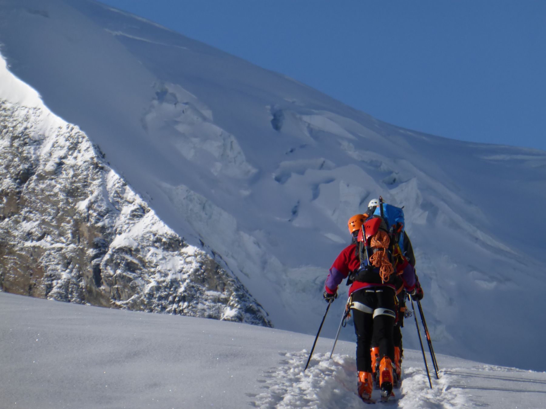 Esquí-alpinismo. Cuatromiles del valle de Saas Fee y Monte Rosa