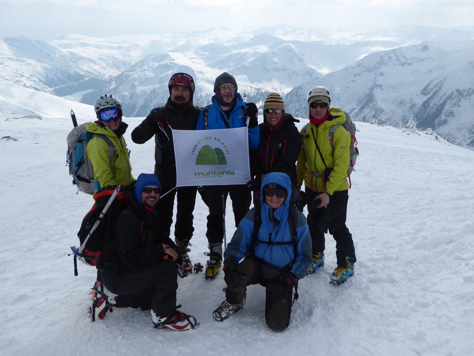 Esquí de montaña en Bulgaria. Rila y Pirin, Balcanes
