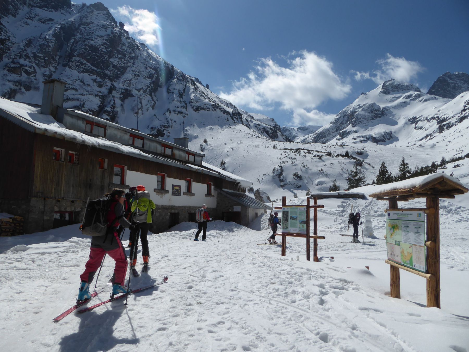 Esquí de montaña en Bulgaria. Rila y Pirin, Balcanes